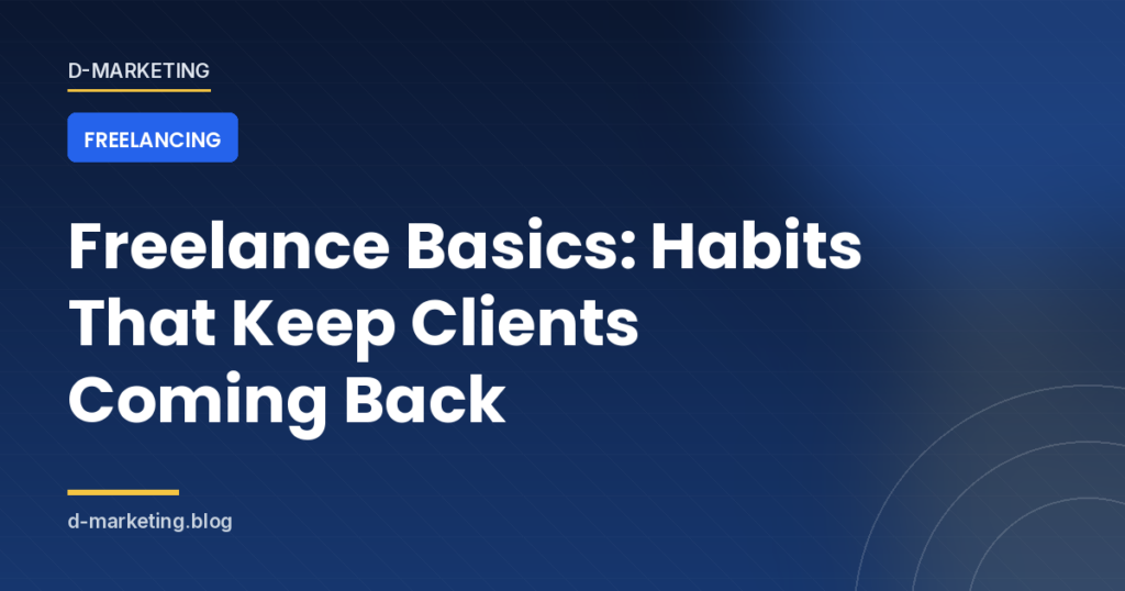 freelance pricing Freelance client communication and project habits