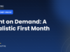 Print on demand first month: unit costs, budget and a week-by-week listing plan